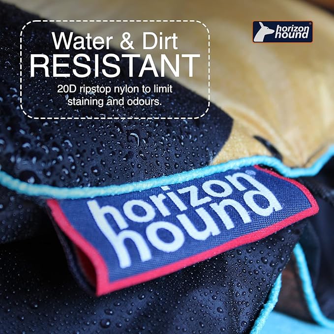 Horizon Hound Puffy Down Camping Blanket - Outdoor Travel Quilt | Sustainable Insulated Lightweight &amp Warm Gear for Sleep Camping Stadium Hiking &amp Festivals | Water Resistant Packable &a