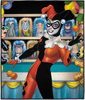 LOGOVISION Batman Harley Quinn Carinval Outdoor Blanket for Picnic Beach Camping Park Tailgate 50x60