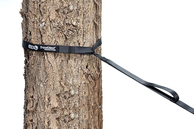ENO TravelNest Hammock &amp Straps Combo - Portable Hiking and Camping Hammock with Straps Included - Travel Hammock for Camping Hiking Backpacking a Festival or The Beach - Marine
