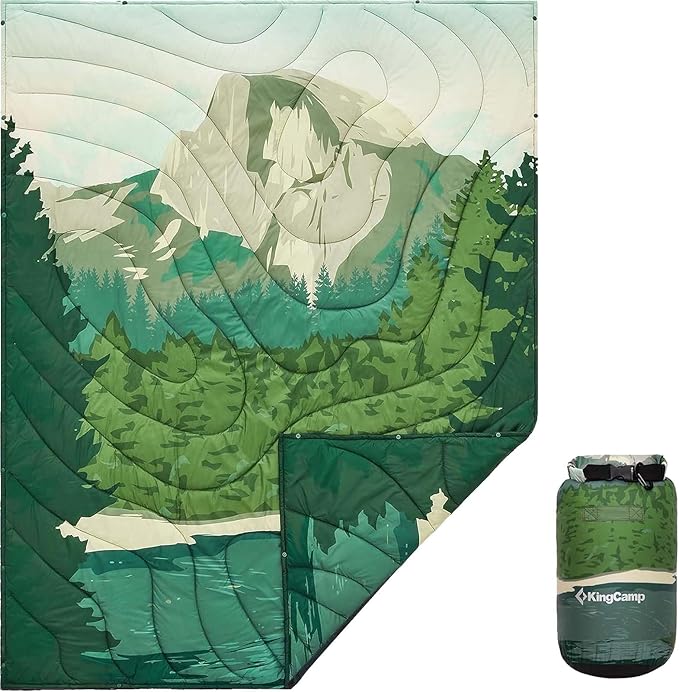KingCamp Blanket + Poncho Set