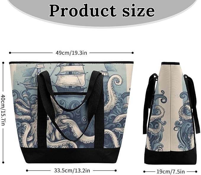 Insulated Shopping BagLarge Reusable Cooler Bags And Friends Printed Foldable Shopping BagTravel Waterproof Shoulder Bag