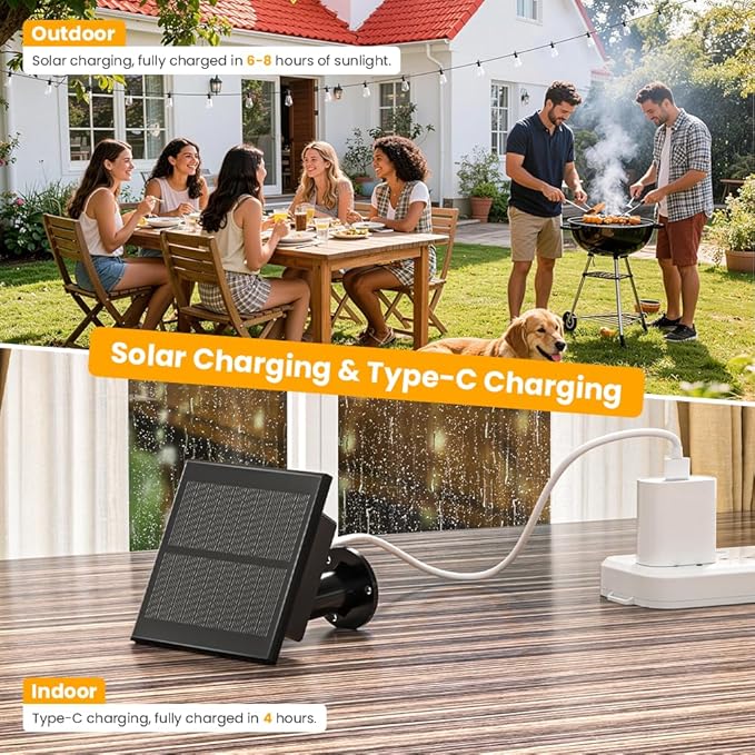 31FT Solar String Lights Outdoor Waterproof IP65 with USB-Charging  Solar Powered LED Patio Lights with 15+1 Shatterproof ST38 Edison Bulbs Hanging Lights for Outside Backyard Garden Bistro Gazebo