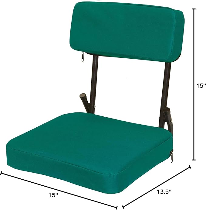 Stansport G-4-10-STA G-4-10 Coliseum Seat Green
