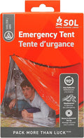 S.O.L. Survive Outdoors Longer SOL Emergency Tent - Orange
