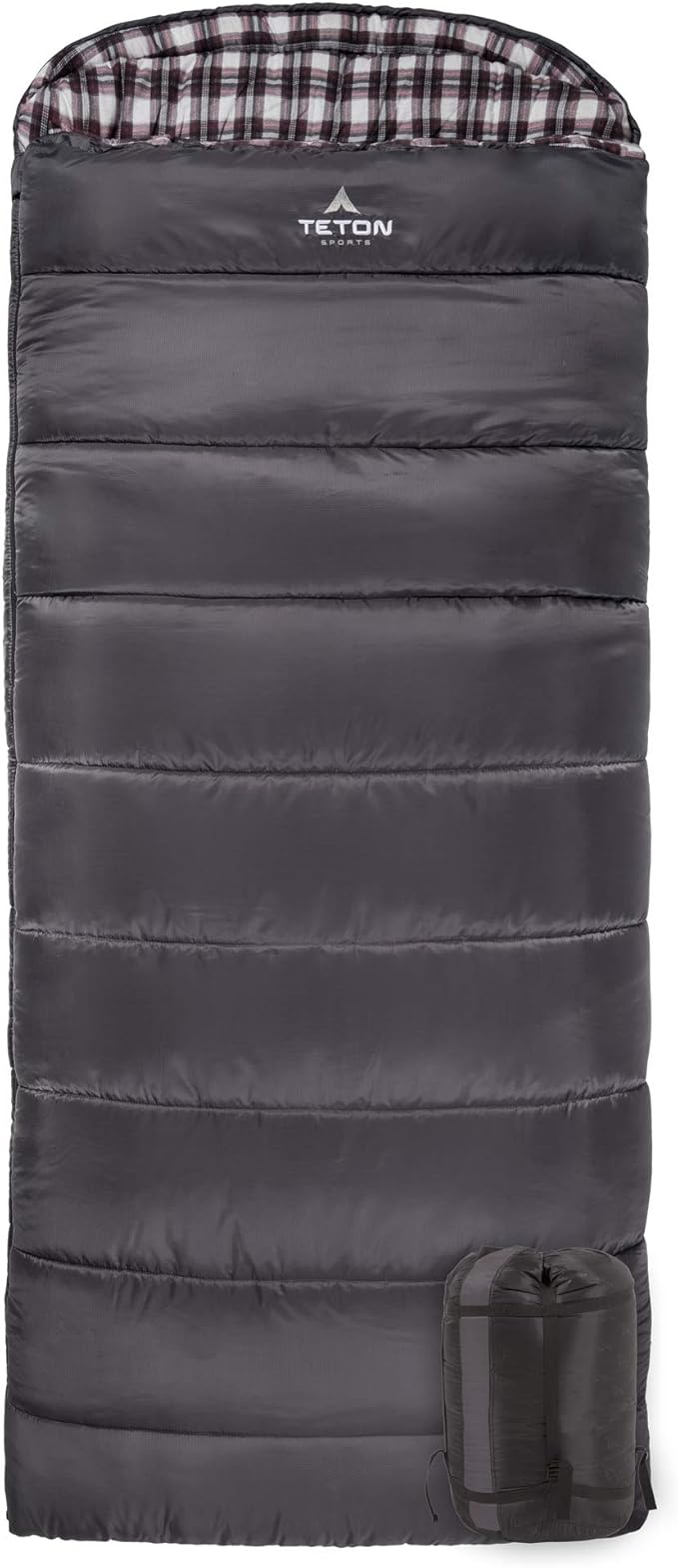 Teton Celsius Regular 25F 20F 0F Degree Sleeping Bags All Weather Bag for Adults and Kids Camping Made Easy and Warm Travel Sack Included