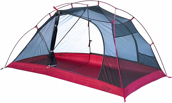 Near Zero 1-3 Person Ultralight Backpacking Tents up to 2 Doors 20D Ripstop Waterproof Sealed Nylon Freestanding Rainfly 3 Season with Lightweight Aluminum Frame. Easy Setup System