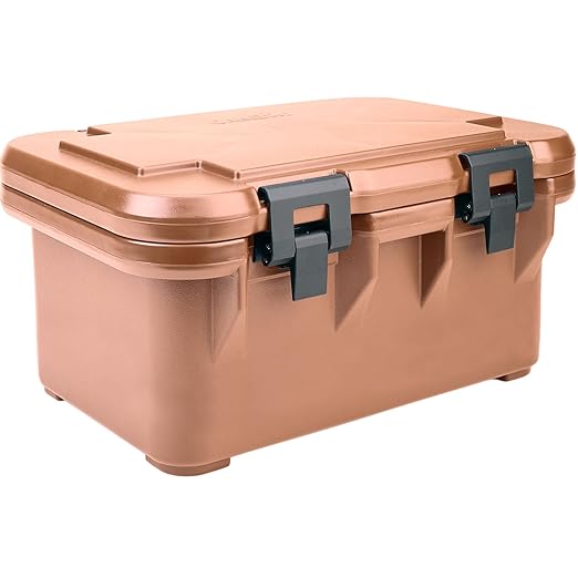 Cambro Insulated Food Pan Carrier - 8 Inch Deep Hotbox and Food Warmer for Catering &amp Transport - Top Load S-Series (Beige)