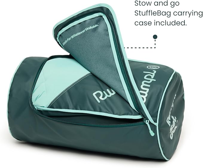 Rumpl Overland Mat – Waterproof Padded Ground Cover and Blanket Cherry Fig