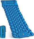 covacure Sleeping Pad for Camping - Ultralight Self-Inflating Camping Pad Mat with Built-in Foot Pump Durable &amp Waterproof Air Mattress for Hiking