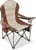 Camping Chairs for AdultsHigh Back Folding Camp Chair with Cup Holder and Cooler BagHeavy Duty Outdoor Lawn ChairsPerfect for CampingHikingPicnicsand Beach TripsMoca