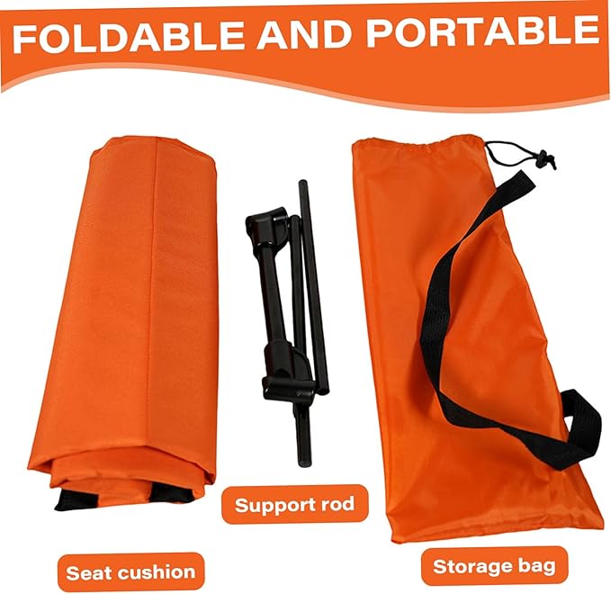 Portable Beach Lounger Reclining Beach Mat 15x43.3x15.8'' Oxford Cloth Waterproof Foldable Beach Lounge Chair Lightweight &amp Portable Beach Lounger for Adults Holidays Camping Park