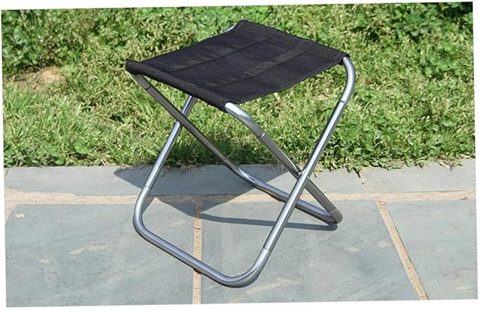 Portable Folding Stool for Camping Beach BBQ Hiking Oxford Lightweight Stool
