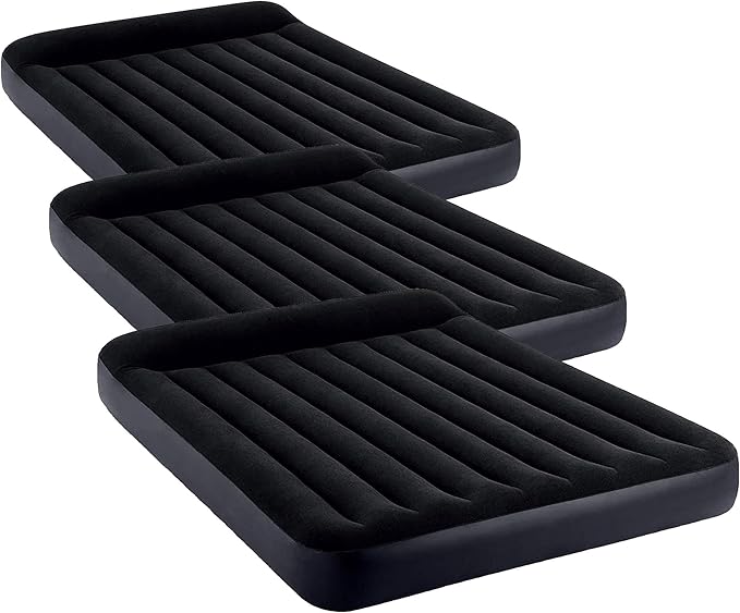INTEX Dura-Beam Standard Pillow Rest Air Mattress: Fiber-Tech