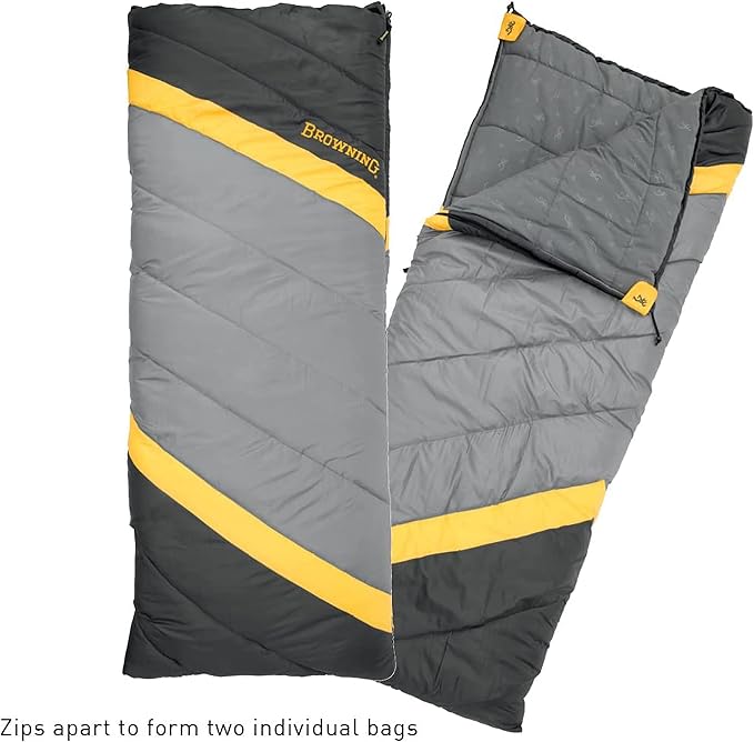 Browning Camping Sleeping-Bags Side by Side