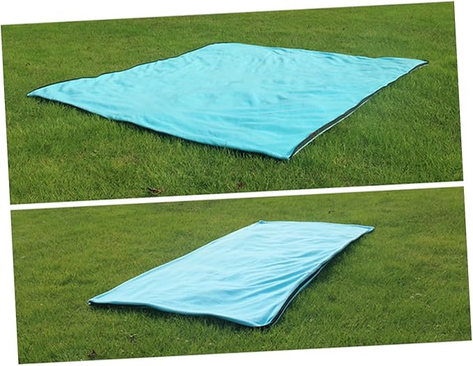 Lightweight Fleece Sleeping Bag for Winter Camping Multi-Purpose for Hiking Home Seat Cushion