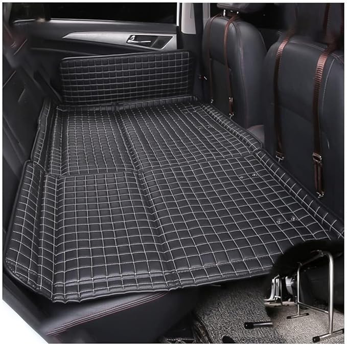 Non-Inflatable Car Mattress - Foldable Back Seat Bed for SUV Travel &amp Camping 300kg Capacity