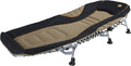 Bushtec Camping Cot &amp Lounger – Adjustable Outdoor Bed with Spacious Padded Comfort Easy to Fold UV/Fire Resistant 83in x 31in