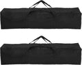 HARFINGTON 2pcs Camping Chair Replacement Bag 39.4 x 7.9 Folding Chair Carry Bag Oxford Cloth Storage Tent Bag with Handle Strap for Travel Outdoor Camping Sports Black