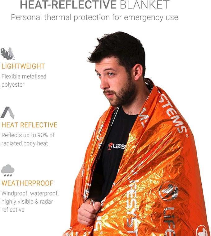 Life Systems LIFESYSTEMS OUTDOOR SURVIVAL THERMAL BLANKET