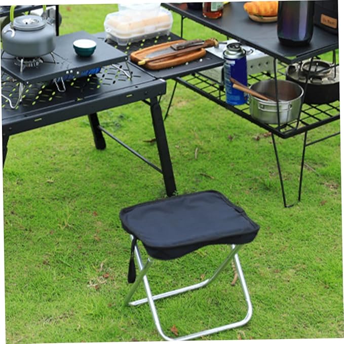 Folding Camping Chair Portable Stool Lightweight Comfortable Bench for Adults Multi-Purpose