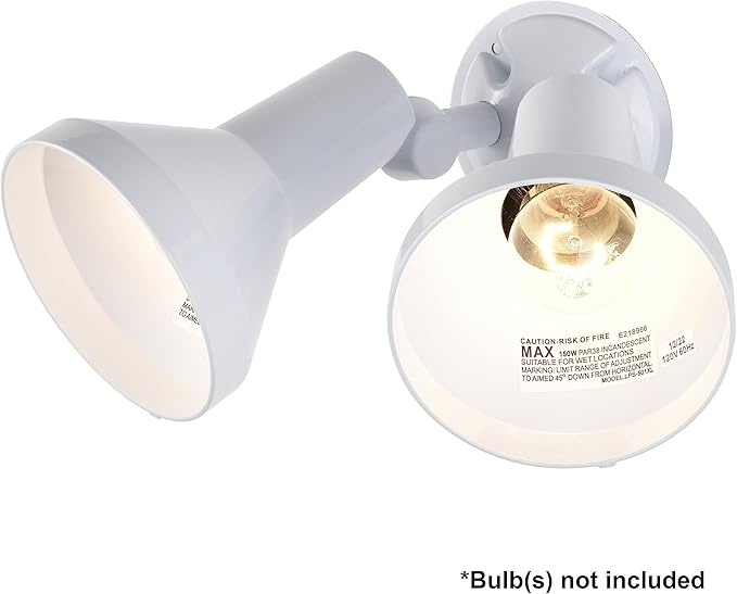 Nuvo Lighting SF77/488 2-Light PAR38 Twin Flood Light White