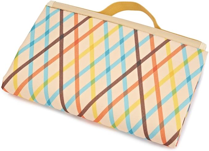 EURYNOME Custom Picnic Blanket Personalized w/Embroidery - Waterproof 600D Oxford Large Beach Mat for Camping Hiking - Add Name/Text!