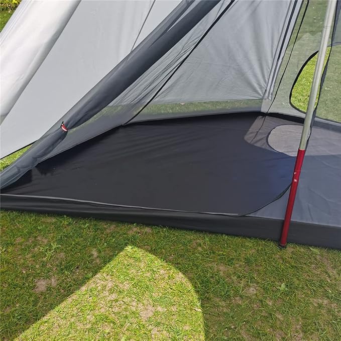 Half Octagonal Mesh Net for 4 Person Tipi Tent 2 Person Mesh Camping and Hiking