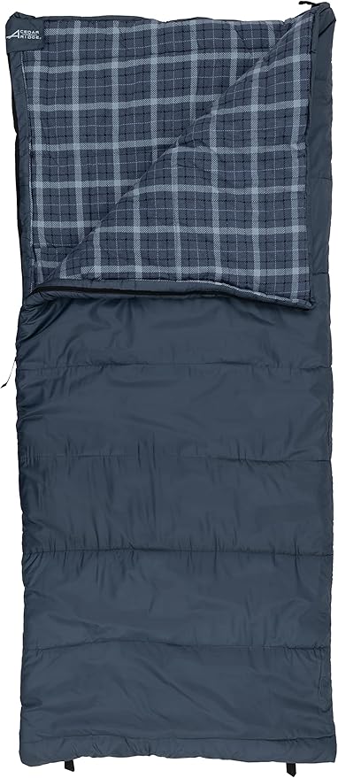Cedar Ridge Cobalt Springs +25° Sleeping Bag - Slate Blue