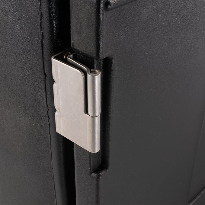 Carlisle FoodService Products Insulated Food Pan Carrier Holds 7 Sheet Pans (Sold Separately) Front-Loading Cateraide with Handles Rugged PE Shell with PU Insulation Black