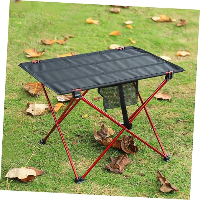 Portable Folding Camping Table Aluminum Outdoor Beach Picnic Table Pop up for Camping Hiking