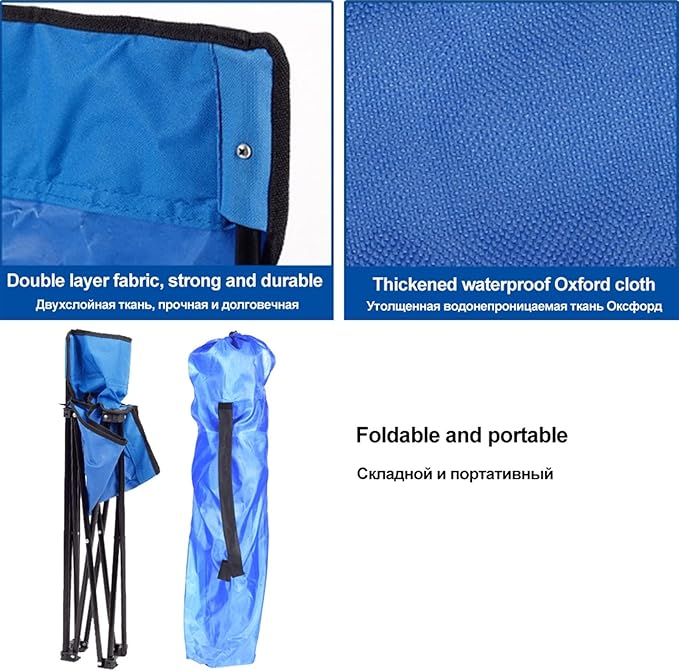 Foldable Chair Folding Fishing Chair Beach Portable Lounge Backrest Picnic Chairs Outdoor Camping Hiking Lightweight Garden Seat Tools Good