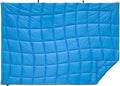 Versatile Packable Outdoor Camping Blanket Puffy Blanket Primaloft® Insulation Warm Durable Lightweight Waterproof Oversize Beach Stadium and More! 55x80 (Cendre Blue)