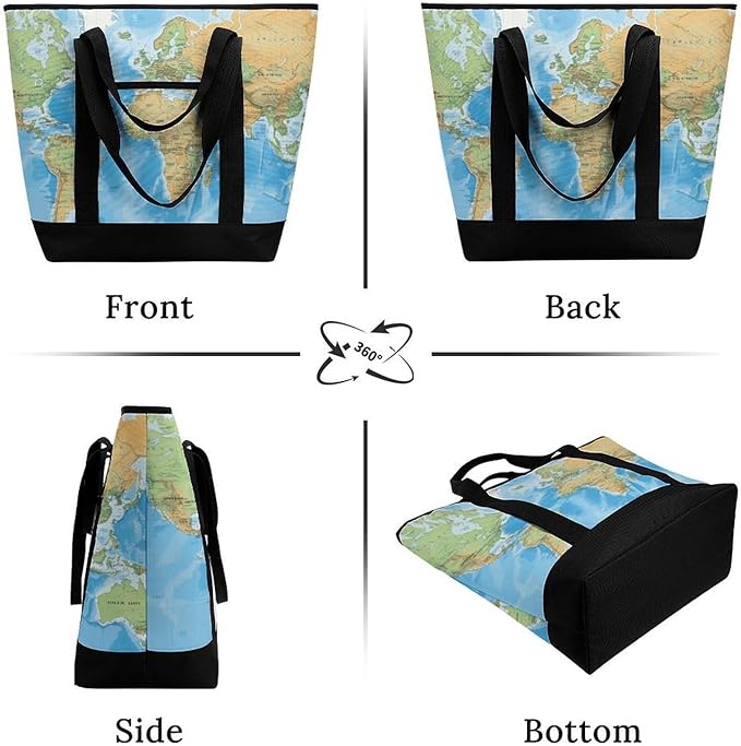 Insulated Shopping BagLarge Reusable Cooler Bags 42f166dc38328f1bf7f54c08b91a1f7 Printed Foldable Shopping BagTravel Waterproof Shoulder Bag