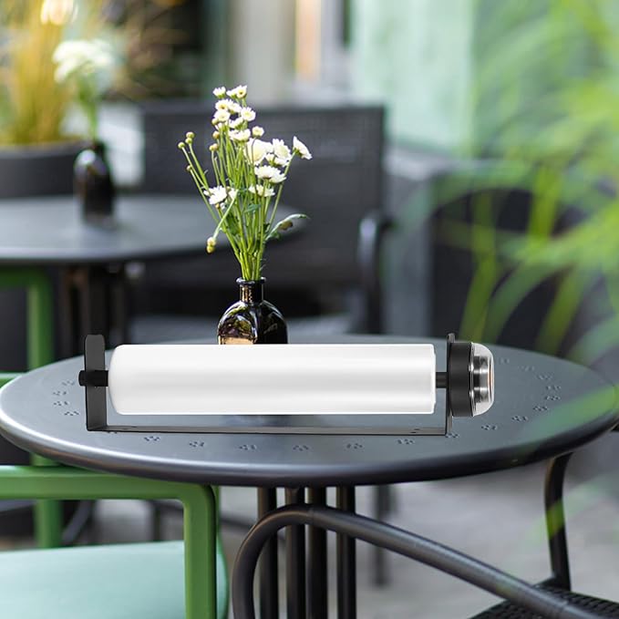 Garneck Wall-mounted Produce Bag Holder for Plastic Bags Stable Roll Holder for Supermarkets and Retail Stores