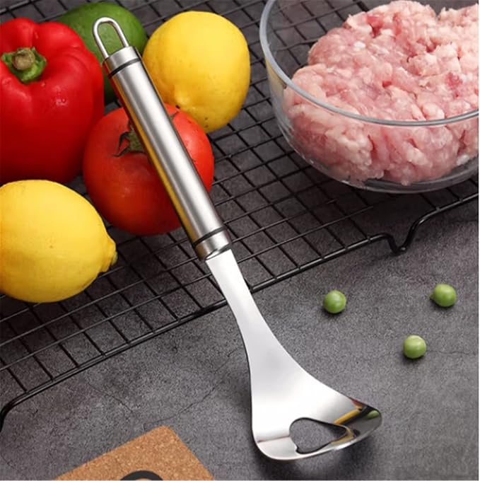 Meatball Maker Scoop Stainless Steel Meatball Maker Household Kitchen Press Fish Ball Spoon Ice Cream Baller Tool