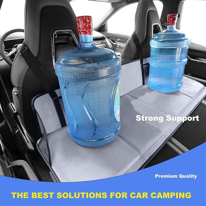 (Black) Car Camping EssentialsIncrease Cargo Car Bed SpaceMattress Accessories for SUV with Flate TrunkTesla Model YRAV4CRVX-TrailOutbackHighlanderKugaTiguanCherokeeEquinoxExplorer