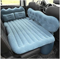 Inflatable Car Mattress for Camping &amp Travel Portable Sleeping Pad with Pump &amp 2 Pillows Black