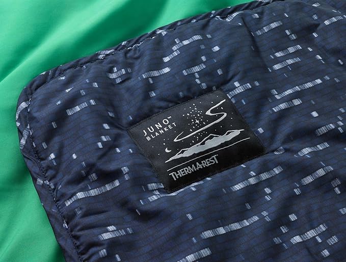 Therm-a-Rest Juno Insulated Camping and Backpacking Blanket Warp Speed Print One Size