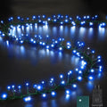 LAMPHOME 500 LED String Lights Outdoor 11 Modes Plug in Twinkle Fairy Lights for Bedroom 46ft 500LED Christmas Lights Cluster Lights Outdoor Waterproof -Blue