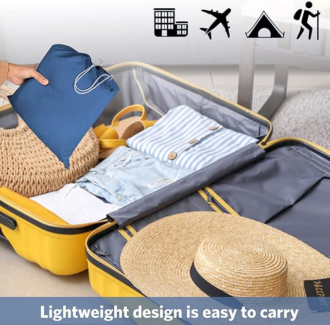 Travel and Camping Sheets Sleeping Bag LinerLightweight Travel Sheets for Hotel Portable Hotel Sleeping Bag Sack for AdultsPremium Soft Hotel Sleep Sheet for Traveling Hostels Picnic