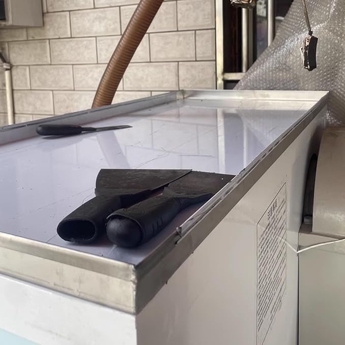 Heavy Duty Stainless Steel 304 Drip Tray for AC Units Washing Machines &amp Garden Pots - Durable Drain Pan Tool Organizer (60x20cm/24x8in)
