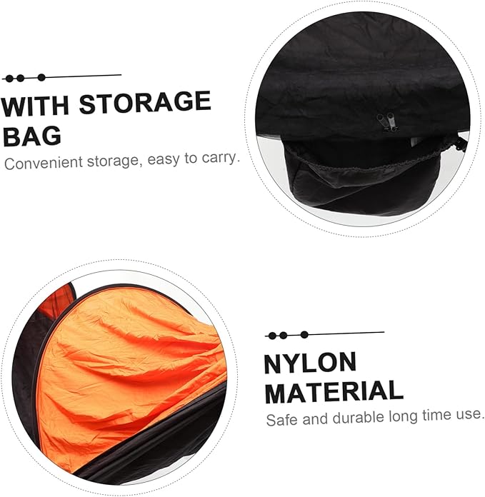 POPETPOP 1pc Portable Multi-Function Suspended Tent Hammock for Outdoor Camping Uv and Netting Lightweight and Easy to Carry