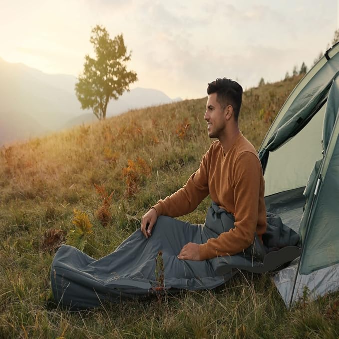 Cold Weather Sleeping Bag for Adults Teens Kids Hooded Sleeping Bag with Compression Sack for Camping Backpacking Extreme Cold Indoors or Outdoors
