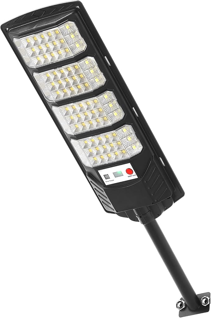 Solar Street Light Outdoor Waterproof Motion Sensor Solar Powered Light Dusk to Dawn LED Solar Parking Lot Flood Light for Outside Yard Garden Path-1PC