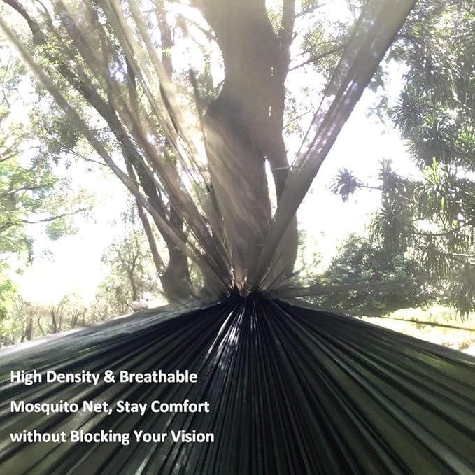 Portable Camping Hammock with Mosquito Net by Sirius Survival