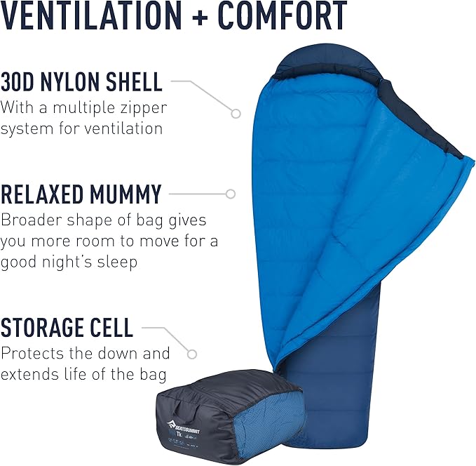 Sea to Summit Trek 30-Degree Down Sleeping Bag