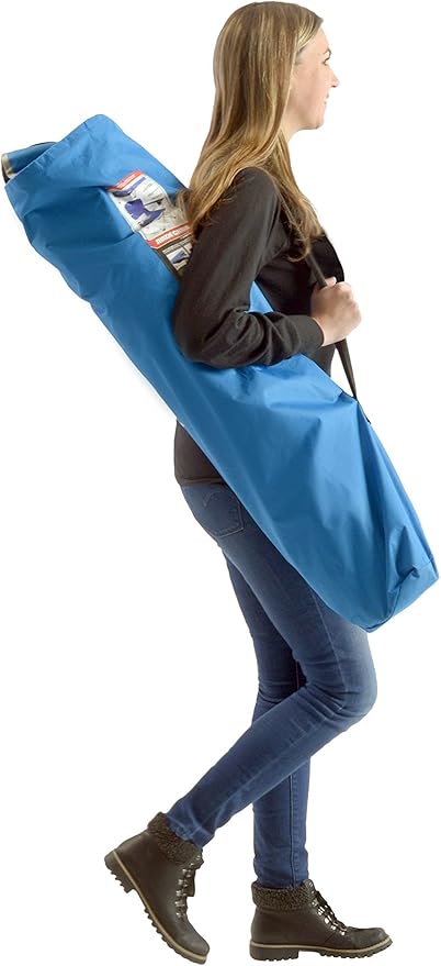 Quik Shade Full Size Shade Folding Chair for Camping Polyester Arm Rest|Foldable Royal Blue 2'L x 3'W x 4.3'H (160048DS)