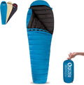Ultralight Down Sleeping Bag for Adults with 600 Fill Power Compact Sleeping Bag for Backpacking Hiking and Camping