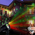 Christmas Laser Lights Outdoors Decoration Projector Light Waterproof LED Star Show for Xmas Decor House Home Yard Garden Patio Wall Indoor Red and Green with Wireless Remote