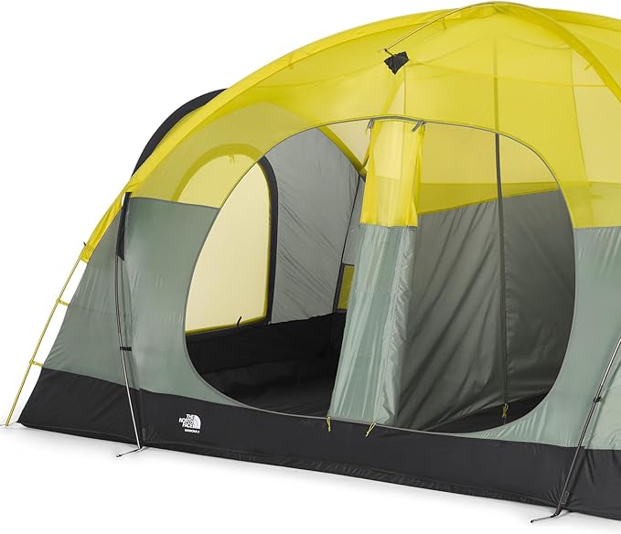 THE NORTH FACE Wawona 8 Tent | Eight Person Camping Tent Water Repellent Spacious &amp Easy to Set Up Attached Vestibule Area